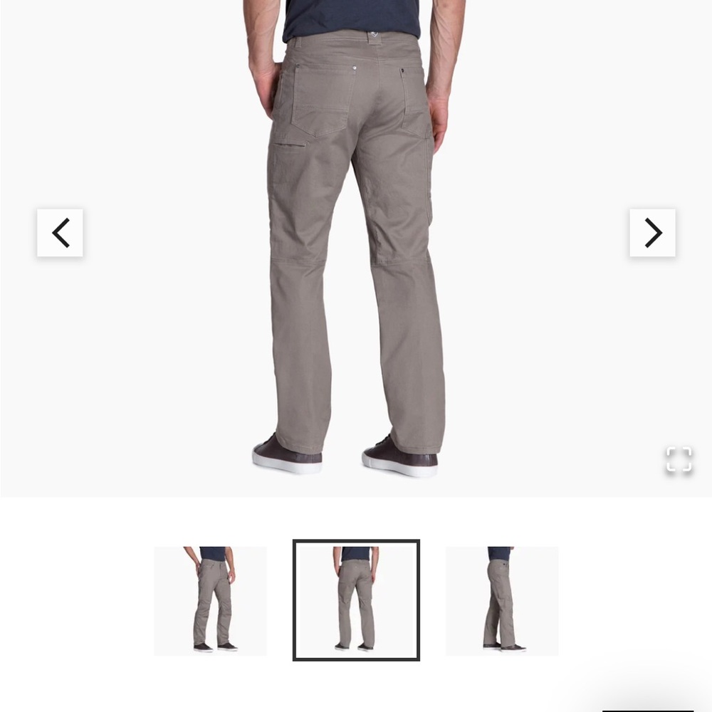 Kuhl Rebel Pants 33/30 color khaki